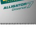 Универсальная ножовка Alligator Universal 7, 550 мм, 7 TPI, 3D зуб KRAFTOOL 15004-55