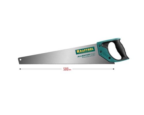 Ножовка для точного реза Alligator Precision 13, 500 мм KRAFTOOL 15225-50