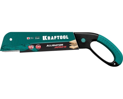 Ножовка по дереву Alligator Japan 14, 300 мм KRAFTOOL 1-15181-30-14