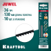 Полотна ювелирные для лобзика №5, 130 мм, 10 шт. KRAFTOOL 15345-05