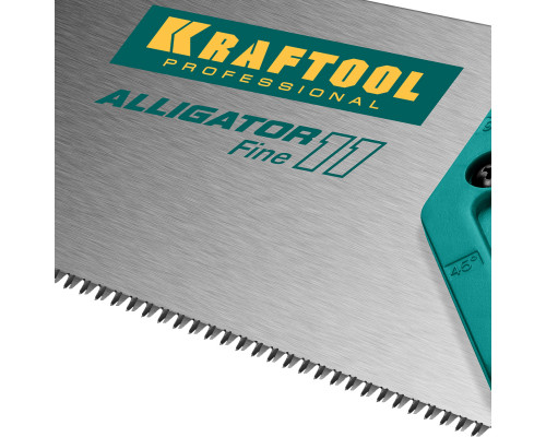 Ножовка для точного реза Alligator Fine 11, 400 мм KRAFTOOL 15203-40 Ножовка для точного реза Alligator Fine 11, 400 мм KRAFTOOL 15203-40