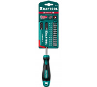 Отвертка-битодержатель X-Drive-14, 14 предм. KRAFTOOL 25814