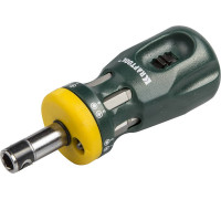 Реверсивная отвертка Kompakt-12, с насадками, 12 в 1 KRAFTOOL 26161-H13