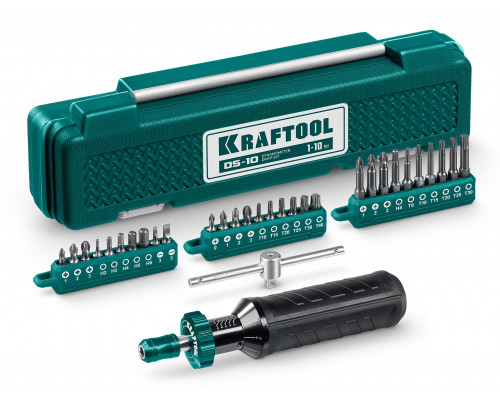 Динамометрическая отвертка 1-10 Нм KRAFTOOL 64037 Динамометрическая отвертка 1-10 Нм KRAFTOOL 64037