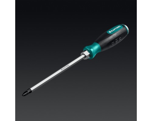 Ударная отвертка IMPACT PH 4, сквозной стержень Cr-Mo KRAFTOOL 250034-4