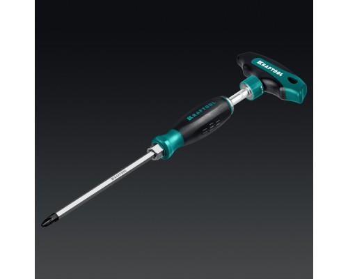 Набор ударных отверток IMPACT 13 шт., сквозной стержень Cr-Mo KRAFTOOL 25035