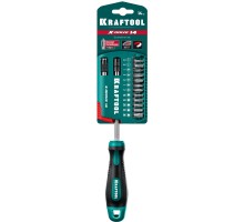 Отвертка-битодержатель X-Drive-14, 14 предм. KRAFTOOL 25814