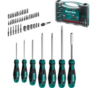 Набор отверток и насадок X-Drive 50, 50 предм. KRAFTOOL 25815