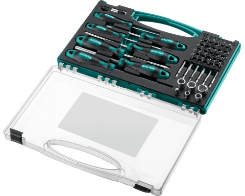 Набор отверток и насадок X-Drive 50, 50 предм. KRAFTOOL 25815