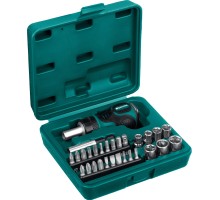 Реверсивная отвертка Kompakt-29, с насадками, 29 предм. KRAFTOOL 25556-H29