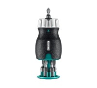 Набор EXTREM Kompakt: реверсивная отвертка с битами 6 шт  KRAFTOOL 25877