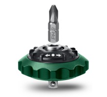 Суперкомпактная реверсивная трещотка для бит и головок SPACE Ratchet KRAFTOOL 25890