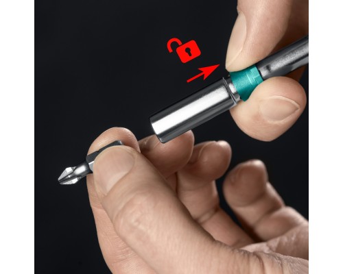 Набор EXTREM: рычажная реверсивная отвертка с битами 6 шт  KRAFTOOL 25899