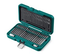 Набор специальных бит THS-42, 42 шт (HEX, TX, SPLINE) xвостовик 10 мм под квадрат 1/2" KRAFTOOL 26554
