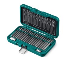 Набор специальных бит THS-42, 42 шт (HEX, TX, SPLINE) xвостовик 10 мм под квадрат 1/2" KRAFTOOL 26554