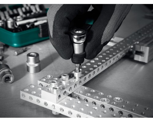 Универсальный набор инструмента 1/4" 35 предм. X-Drive 35 KRAFTOOL 27974