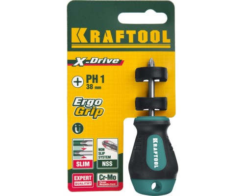 Отвертка Х-Drive, PH1x38 KRAFTOOL 250072-1-038