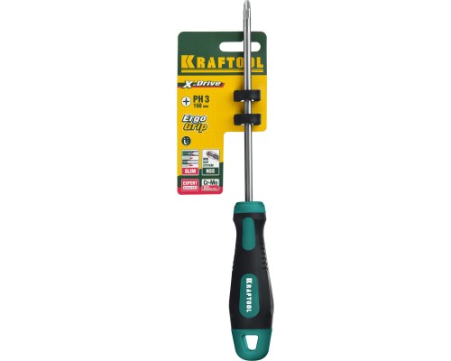 Отвертка Х-Drive, PH3x150 KRAFTOOL 250072-3-150