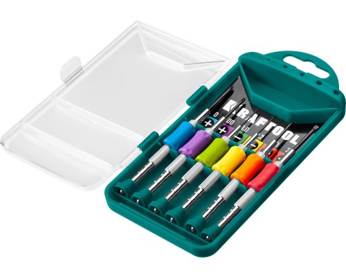 Отвертка для точных работ Precision-6, 6 предм. KRAFTOOL 25679