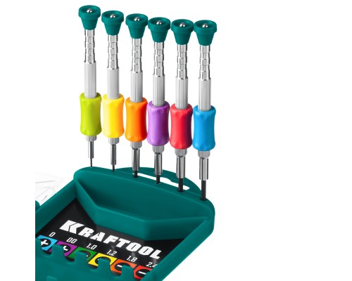 Отвертка для точных работ Precision-6, 6 предм. KRAFTOOL 25679