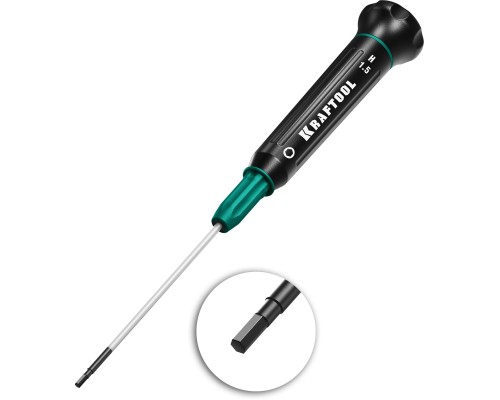 Отвертка для точных работ Precision, Hex1.5 KRAFTOOL 25685-1.5