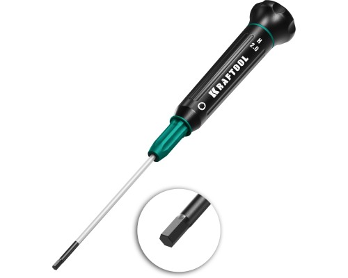 Отвертка для точных работ Precision, Hex2.0 KRAFTOOL 25685-2.0