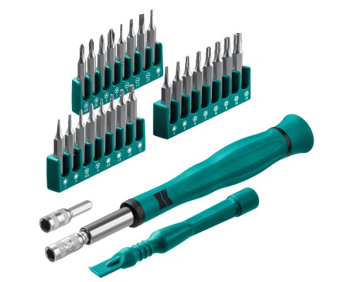 Отвертка для точных работ Precision-28, 28 предм. KRAFTOOL 25677