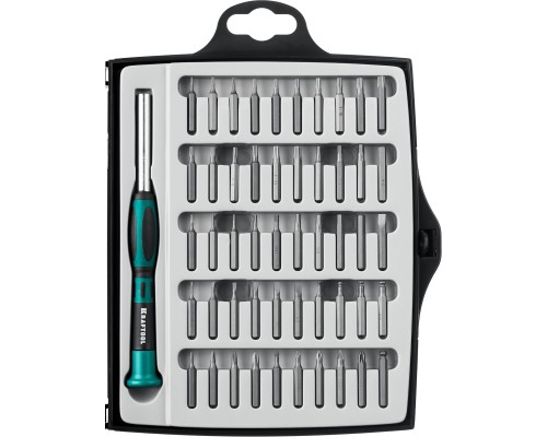 Отвертка Precision-51, 51 предм., для точных работ KRAFTOOL 25691