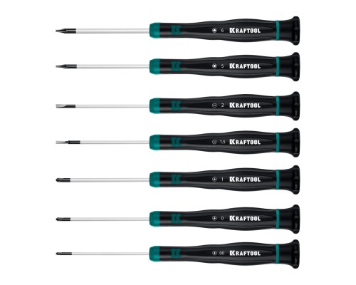 Набор отверток Precision 7, 7 предм. KRAFTOOL 25686