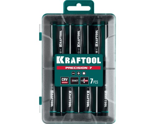 Набор отверток Precision 7, 7 предм. KRAFTOOL 25686