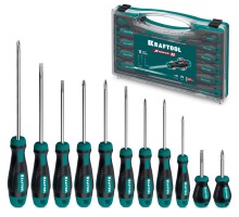 Набор отверток X-Drive 11, 11 шт. в кейсе KRAFTOOL 25811