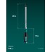 Ударная отвертка IMPACT PH 4, сквозной стержень Cr-Mo KRAFTOOL 250034-4