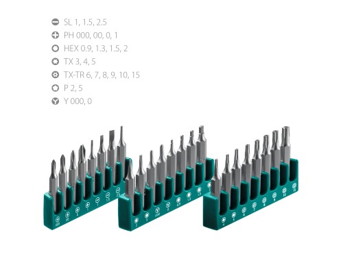 Отвертка для точных работ Precision-28, 28 предм. KRAFTOOL 25677