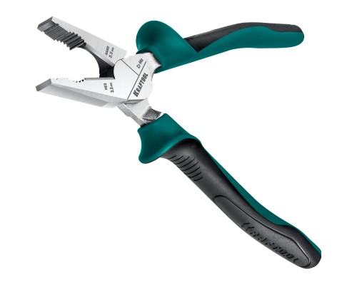 Комбинированные плоскогубцы с эксцентриковым шарниром KraftMax, 200 мм KRAFTOOL 22011-1-20_z01