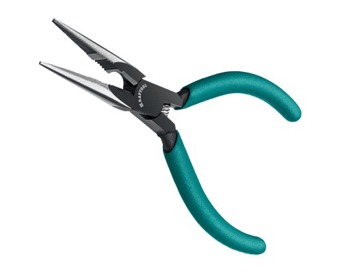 Прецизионные тонкогубцы Kraft Mini, 140 мм KRAFTOOL 220017-3-14_z01