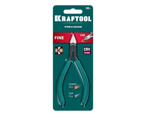 Прецизионные бокорезы Precision, чистый рез 108 мм KRAFTOOL 220017-6-10