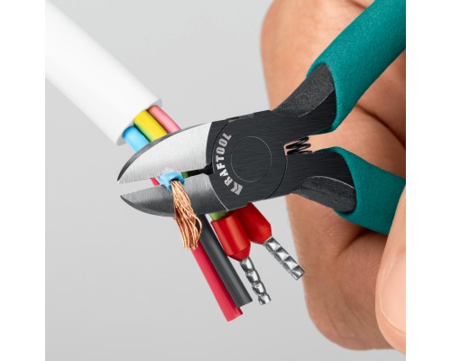 Прецизионные бокорезы Kraft Mini, чистый рез 115 мм KRAFTOOL 220017-6-11_z01