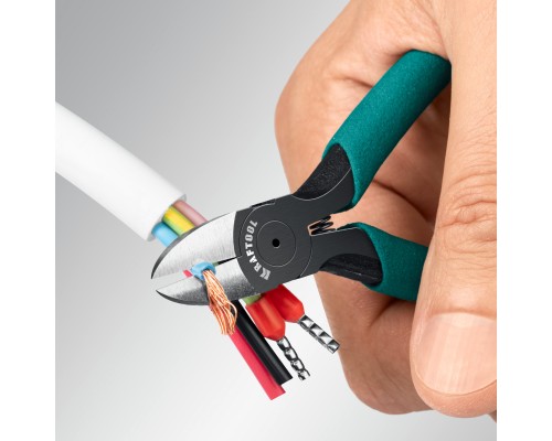 Прецизионные бокорезы PRECISION чистый рез 128 мм KRAFTOOL 220017-6-12