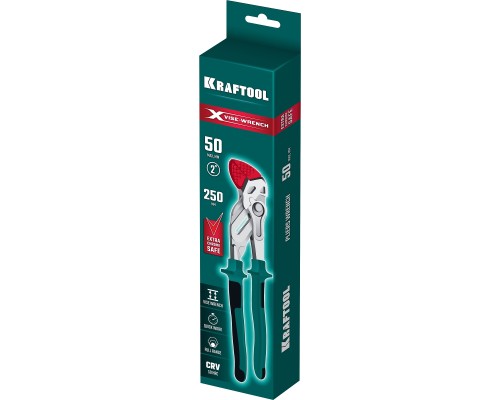 Клещи переставные-гаечный ключ VISE-WRENCH X, 250 мм KRAFTOOL 22067
