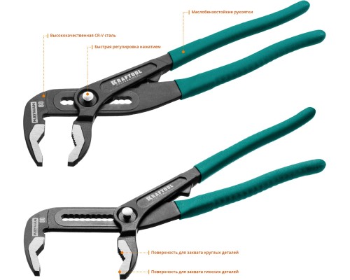 Переставные клещи KAYMAN, 300 мм KRAFTOOL 22353-30