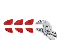 Набор из 3-х пар Vise-Wrench сменные защитные накладки на губки, для клещей 180 мм KRAFTOOL 22066-S3