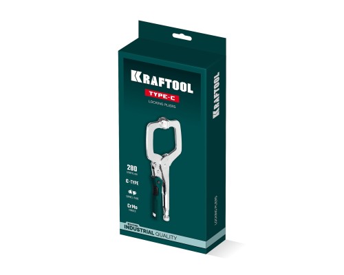 Зажимные клещи Type-C 280 мм KRAFTOOL 2250