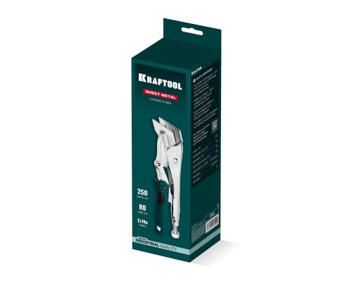 Зажимные клещи Sheet Metal, 250 мм KRAFTOOL 2251