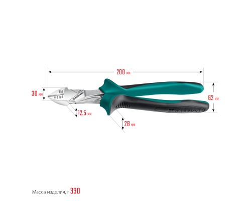 Бокорезы KraftMax, 200 мм KRAFTOOL 22011-5-20_z01