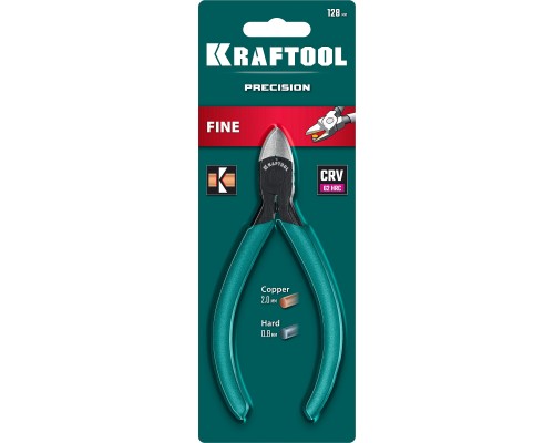 Прецизионные бокорезы PRECISION чистый рез 128 мм KRAFTOOL 220017-6-12