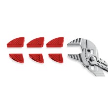 Набор из 3-х пар Vise-Wrench сменные защитные накладки на губки, для клещей 180 мм KRAFTOOL 22066-S3