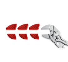 Набор из 3-х пар Vise-Wrench сменные защитные накладки на губки, для клещей 250 мм KRAFTOOL 22067-S3