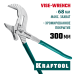 Клещи переставные-гаечный ключ Vise-Wrench, 300 мм KRAFTOOL 22068