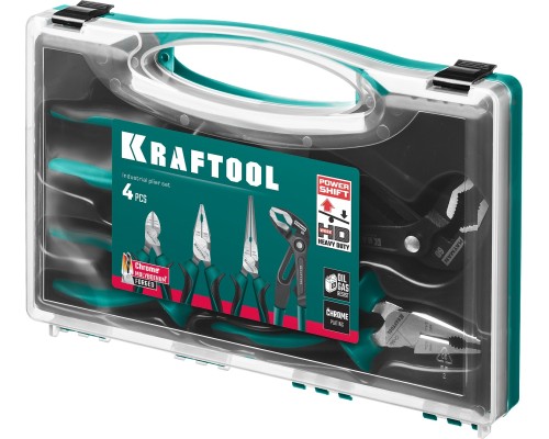 Набор губцевого инструмента 4 предм. KRAFTOOL 22012