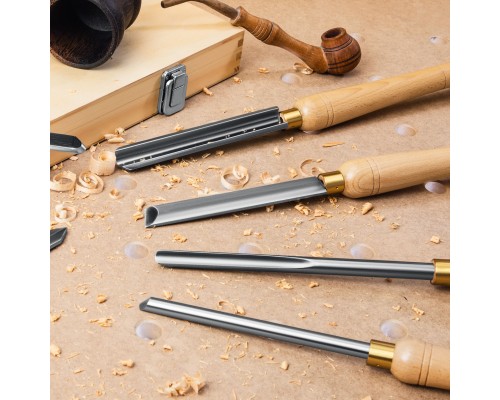 Набор токарных резцов по дереву Grand-6 6 предм. KRAFTOOL 18368